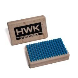 Kleine handborstel nylon zacht (blauw)