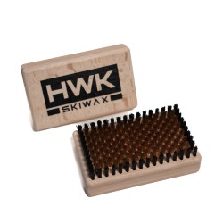 Kleine handborstel brons hard