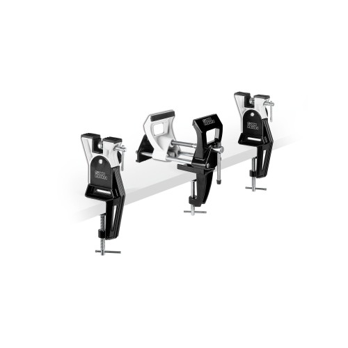 Ski Vise Pro - Professional 3-Part Ski Vise Wide Opening